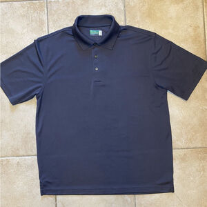 Ben Hogan Performance Men’s Gray Solid Golf Polo Shirt Size L